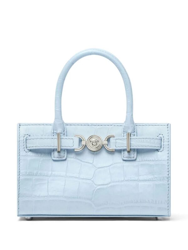 22710010_53210781_1000.jpg Versace mini crocodile-embossed leather tote bag