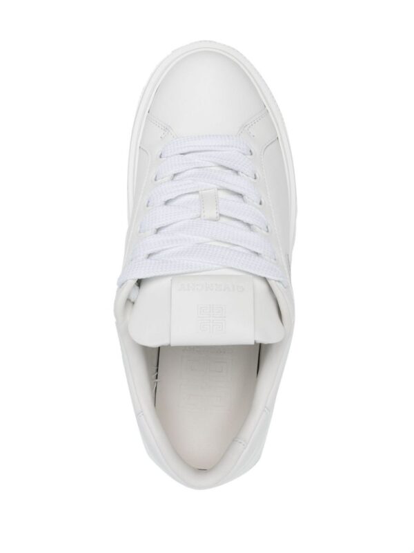 Givenchy City platform leather sneakers
