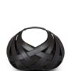 Balmain  basketweave leather tote bag