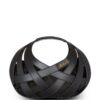 Balmain  basketweave leather tote bag