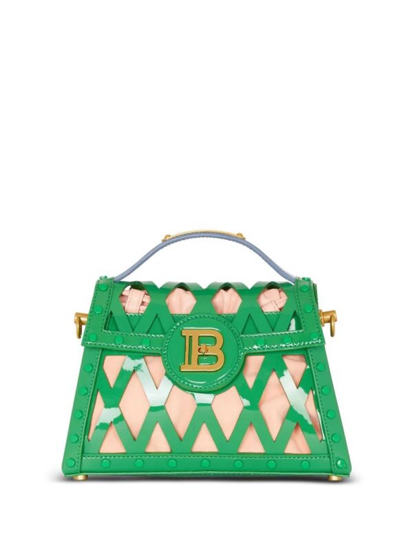 22756252_52765757_1000.jpg Balmain B-Buzz Dynasty openwork leather tote bag