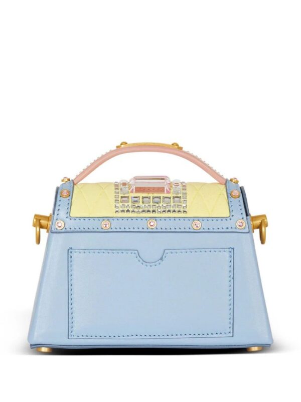 22758366_52765788_1000.jpg Balmain B-Buzz Dynasty embellished suede handbag