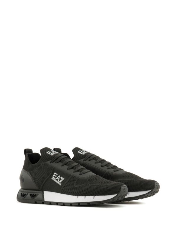 Ea7 Emporio Armani Legacy knitted sneakers