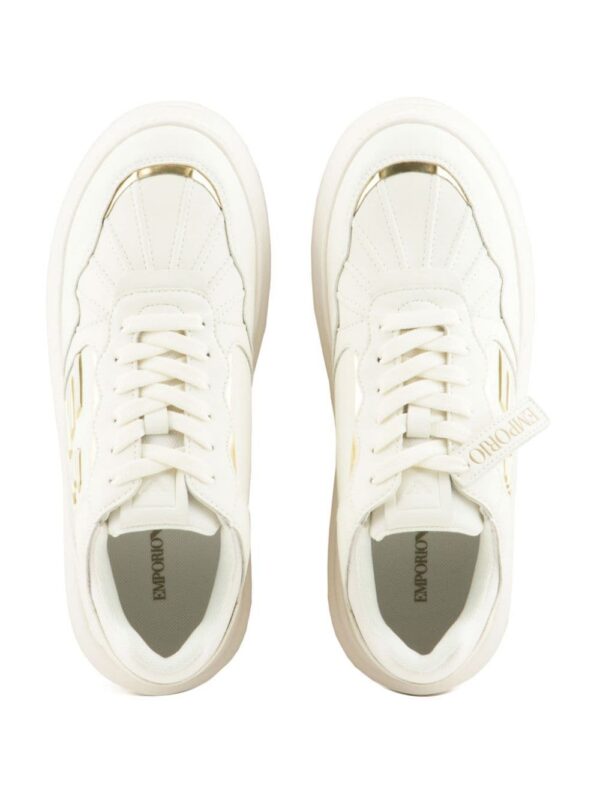 22764572_53032096_1000.jpg Emporio Armani logo-embossed leather sneakers