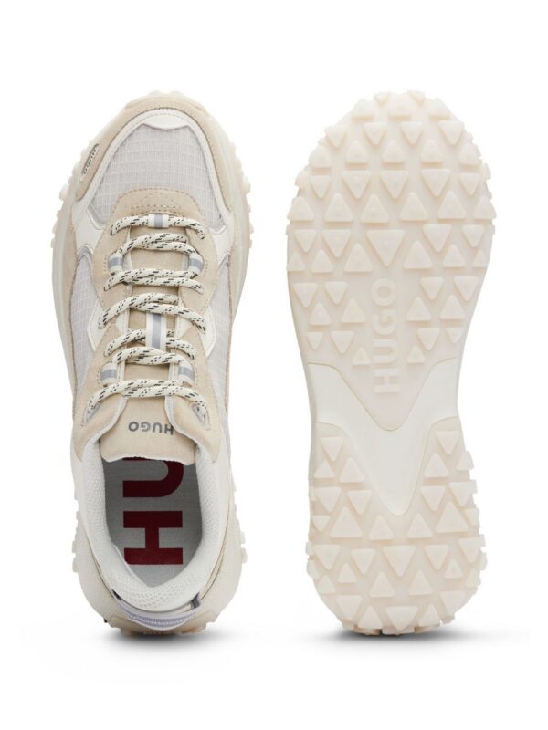 22800791_52829245_1000.jpg HUGO panelled low-top sneakers