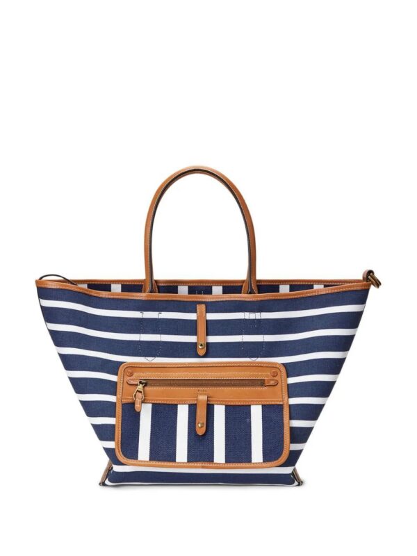 Polo Ralph Lauren  striped canvas tote bag