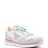 Emporio Armani logo-patch panelled sneakers