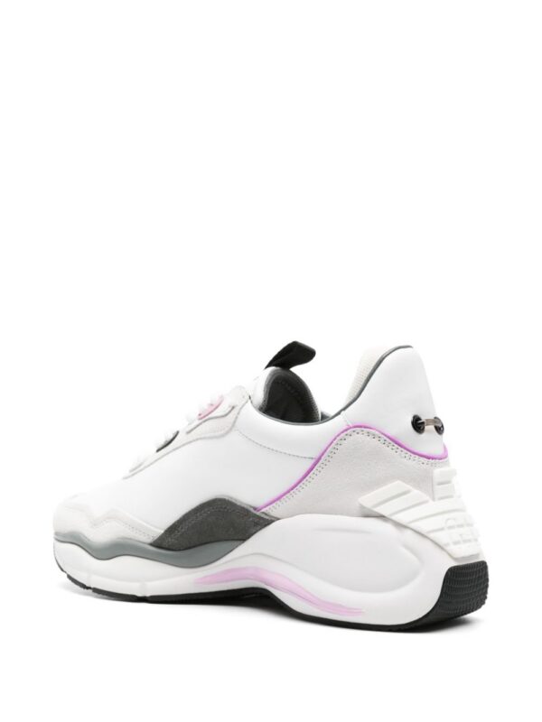 Emporio Armani leather chunky sneakers