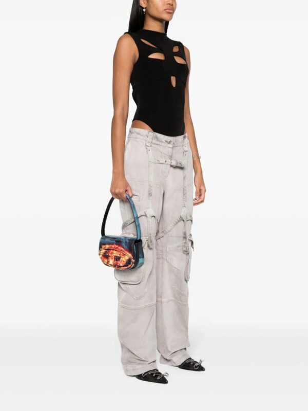 22892593_52987916_1000_43cfa19c-a74c-447e-a040-f06a901598e0.jpg Diesel DIESEL 1DR POLY FLAME PRINT SHOULDER BAG