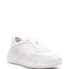 Chloé Nama whipstitch-detailed sneakers
