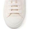 Prada triangle-logo canvas sneakers