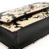 Alexander McQueen  Damask-print raffia crossbody bag