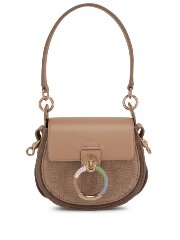 Chloé  Tess ring-embellished shoulder bag