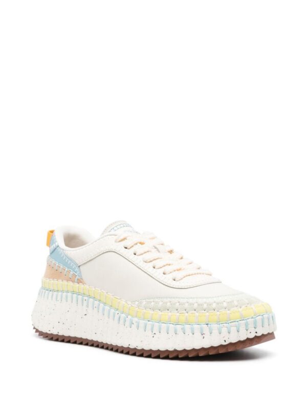 Chloé Nama panelled-design sneakers