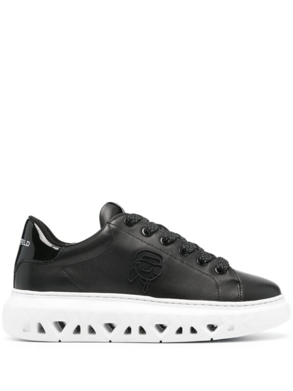 23176872_53623364_1000_50731a9a-c776-4d8b-ac79-0be864f07a6e.jpg Karl Lagerfeld Ikonik Karl-detailed leather sneakers