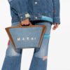 Marni  Tropicalia logo-embroidered tote bag