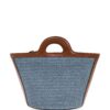Marni  Tropicalia logo-embroidered tote bag