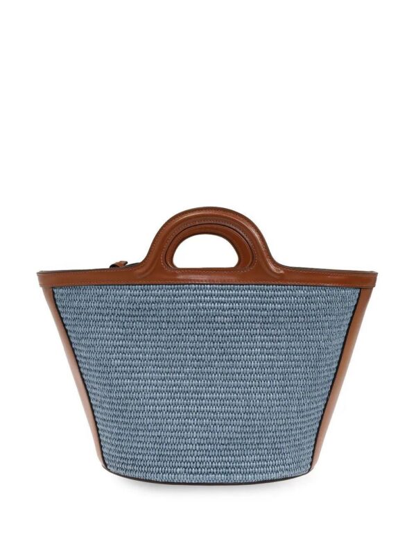 Marni  Tropicalia logo-embroidered tote bag