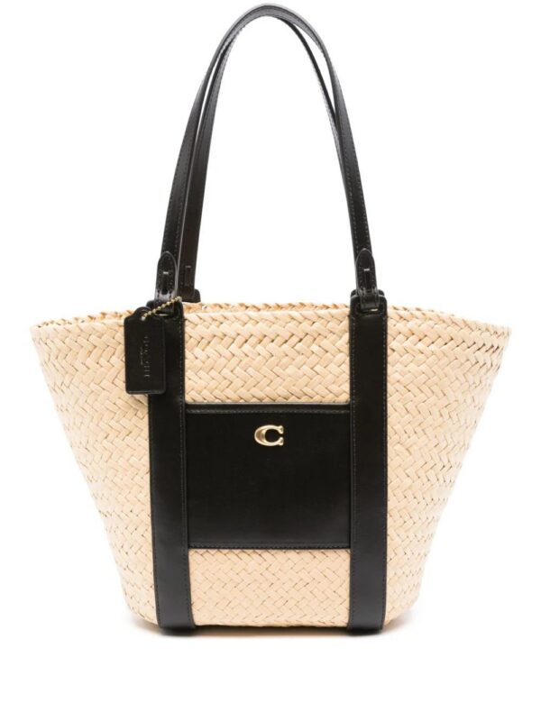 23303249_53433107_1000.jpg Coach logo-charm tote bag