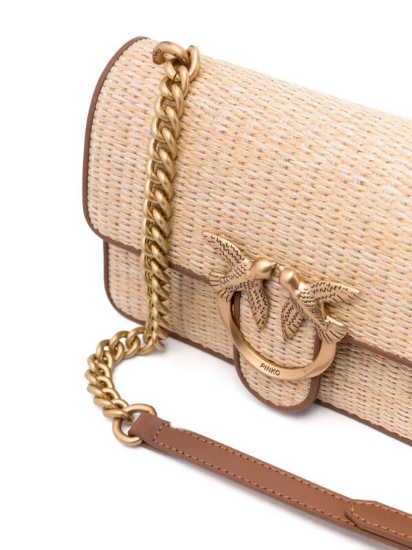 23303305_53486313_1000.jpg PINKO mini Love One raffia crossbody bag