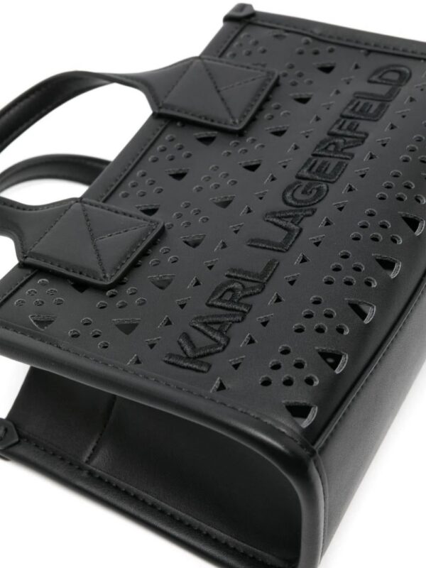 23399553_53556049_1000.jpg Karl Lagerfeld K/Skuare perforated tote bag