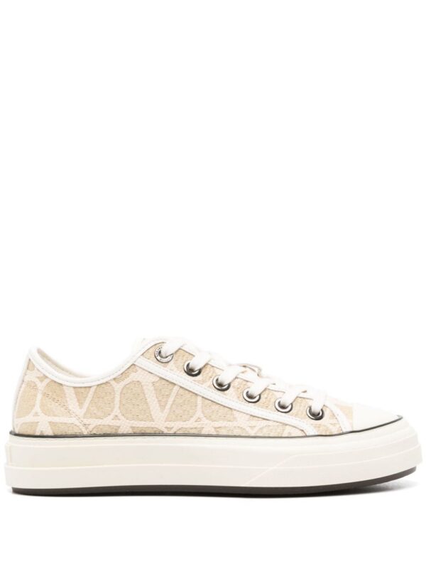23451990_53538053_1000_84aaf8b0-cb09-4ab0-9118-82ebf3cbd534.jpg Valentino Garavani Toile Iconographe raffia sneakers