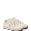 Prada triangle-logo leather sneakers