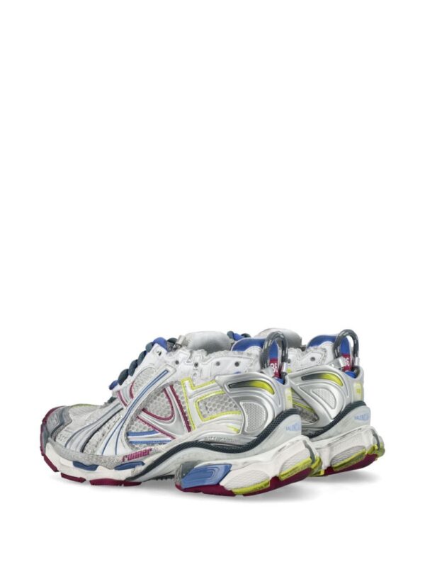 Balenciaga metallic-effect panelled sneakers