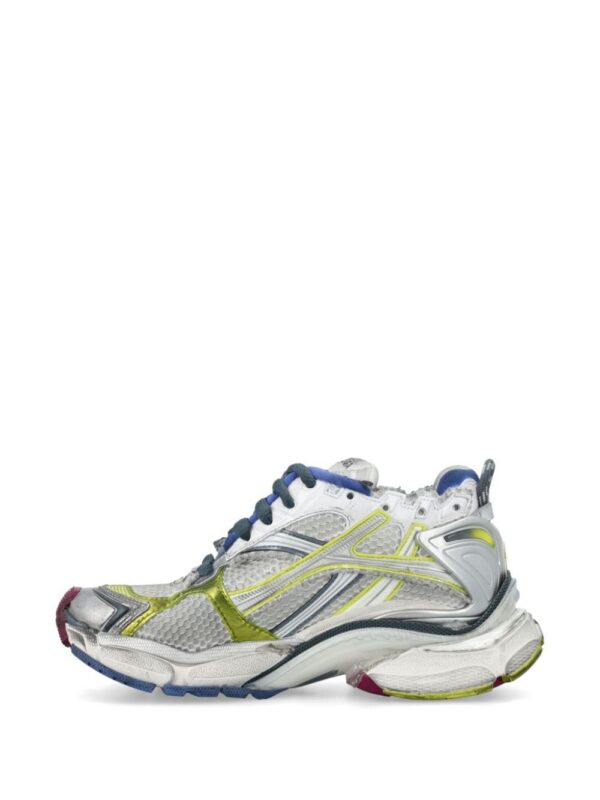 Balenciaga metallic-effect panelled sneakers