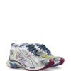 Balenciaga metallic-effect panelled sneakers