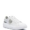 23824917_53847740_1000.jpg Love Moschino logo-print leather sneakers