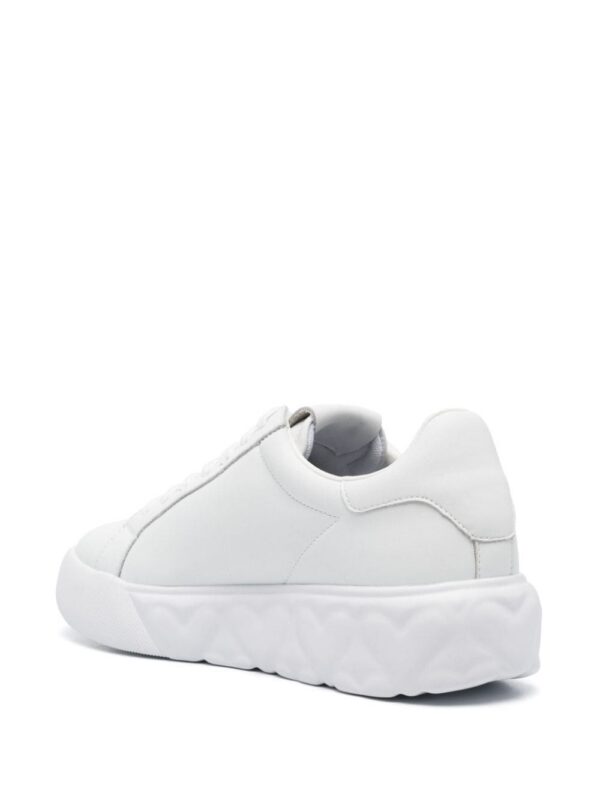 23824917_53847742_1000.jpg Love Moschino logo-print leather sneakers