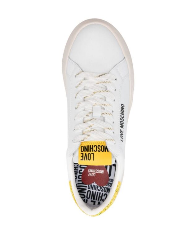 23824936_53847644_1000_7b8ba8c7-6083-4223-8d9a-142357a52cf2.jpg Love Moschino logo-print leather sneakers