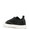 Love Moschino logo-embroidered knitted sneakers