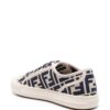 FENDI Domino canvas sneakers