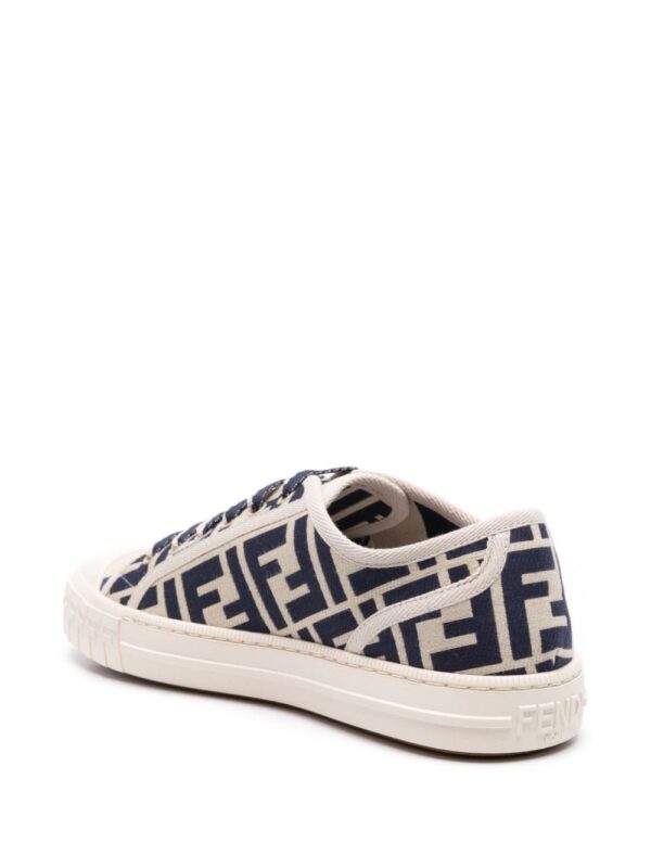 FENDI Domino canvas sneakers