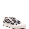 FENDI Domino canvas sneakers