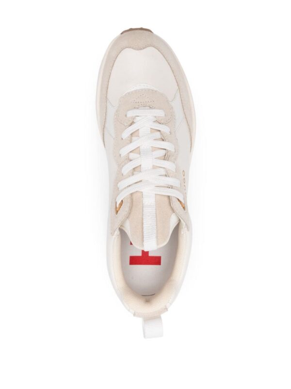23910328_54005308_1000_0017d933-19f6-4d21-aeb9-20d254000a61.jpg BOSS logo-stamp panelled sneakers