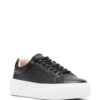 Calvin Klein leather flatform sneakers