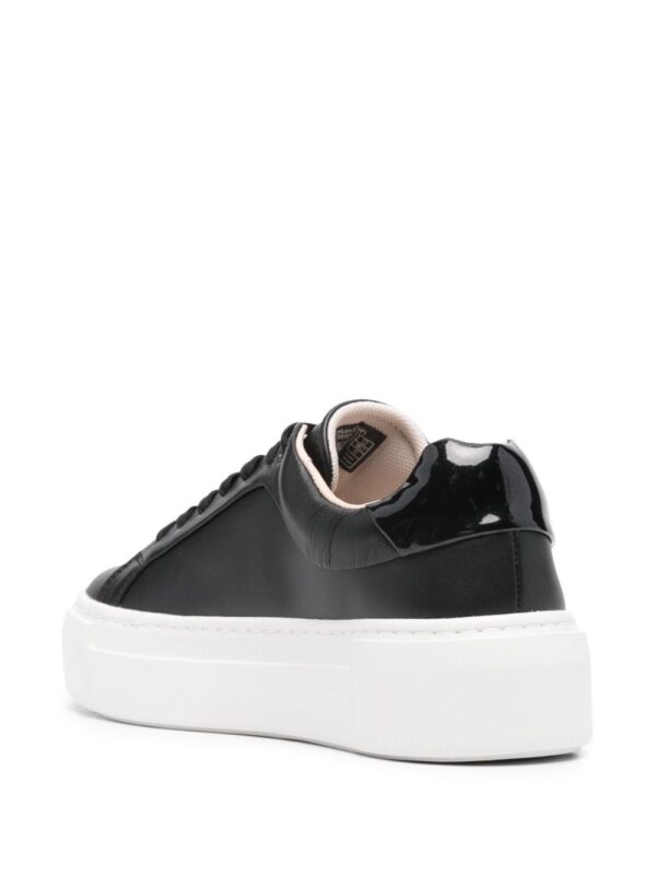 Calvin Klein leather flatform sneakers