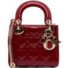 23970939_53987791_1000.jpg Christian Dior Mini Patent Cannage Lady Dior satchel