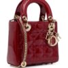23970939_53987798_1000.jpg Christian Dior Mini Patent Cannage Lady Dior satchel