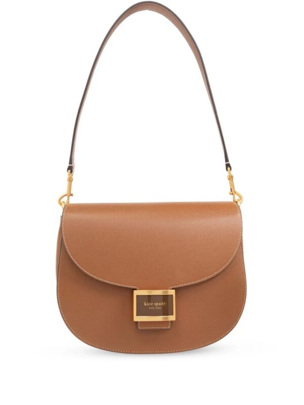 Kate Spade  Katy logo-plaque leather shoulder bag