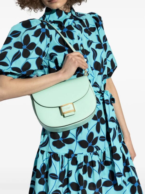 Kate Spade  Katy logo-plaque leather shoulder bag