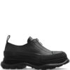 Alexander McQueen logo-print leather sneakers