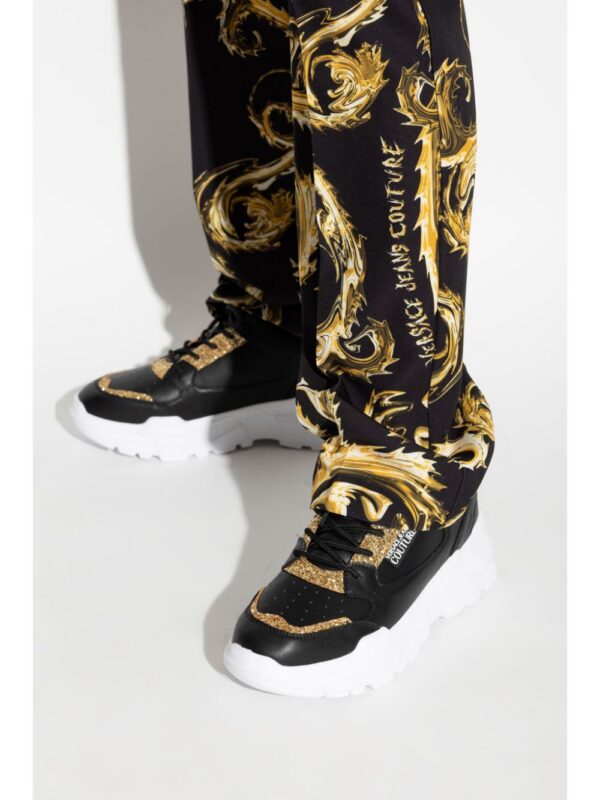24134480_54213216_1000.jpg Versace Jeans Couture logo-patch glitter-detailing sneakers