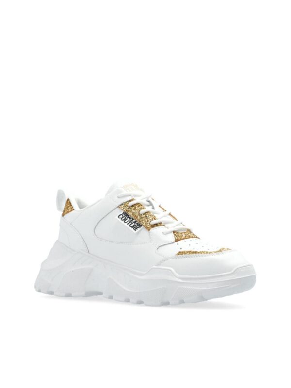24135164_54213458_1000_8b51760a-c84f-4e97-a750-13e226e5cdb1.jpg Versace Jeans Couture logo-patch glitter-detailing sneakers