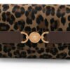 Versace  leopard-print clutch bag