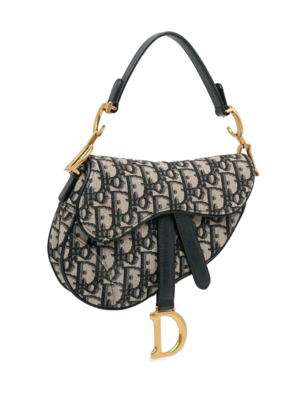24373866_54314745_1000.jpg Christian Dior Mini Oblique Saddle shoulder bag
