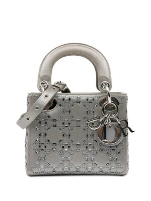24385288_54328590_1000.jpg Christian Dior Mini Beaded Satin Cannage Lady Dior satchel